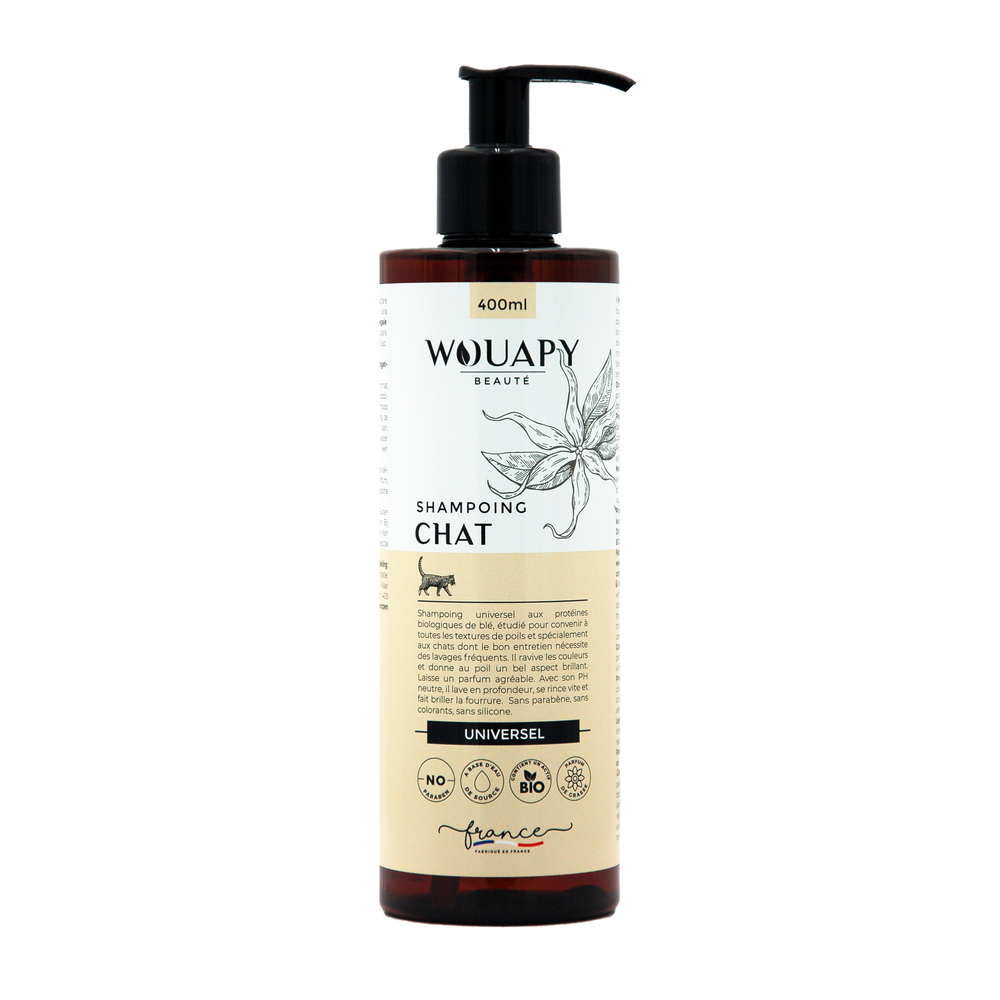 Shampoing chat universel 400 ml