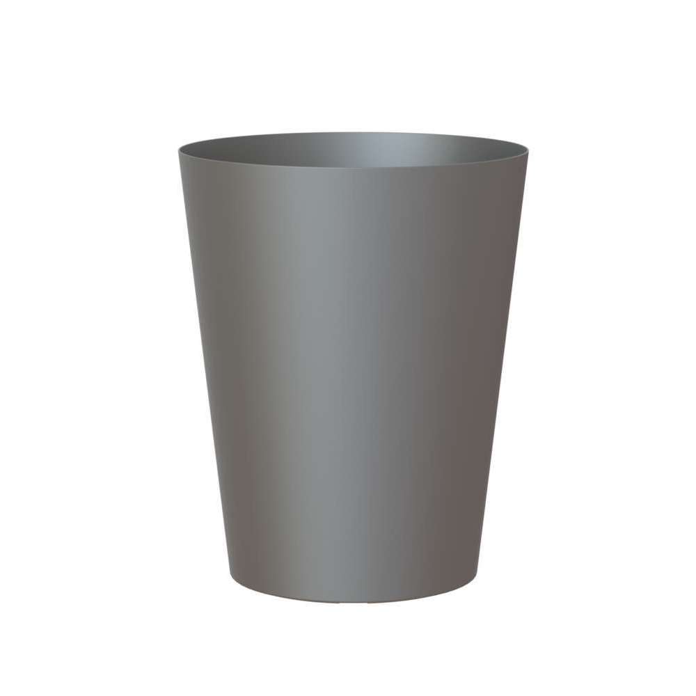 Pot d'intérieur Porto en plastique anthracite Ø40 x H. 50cm