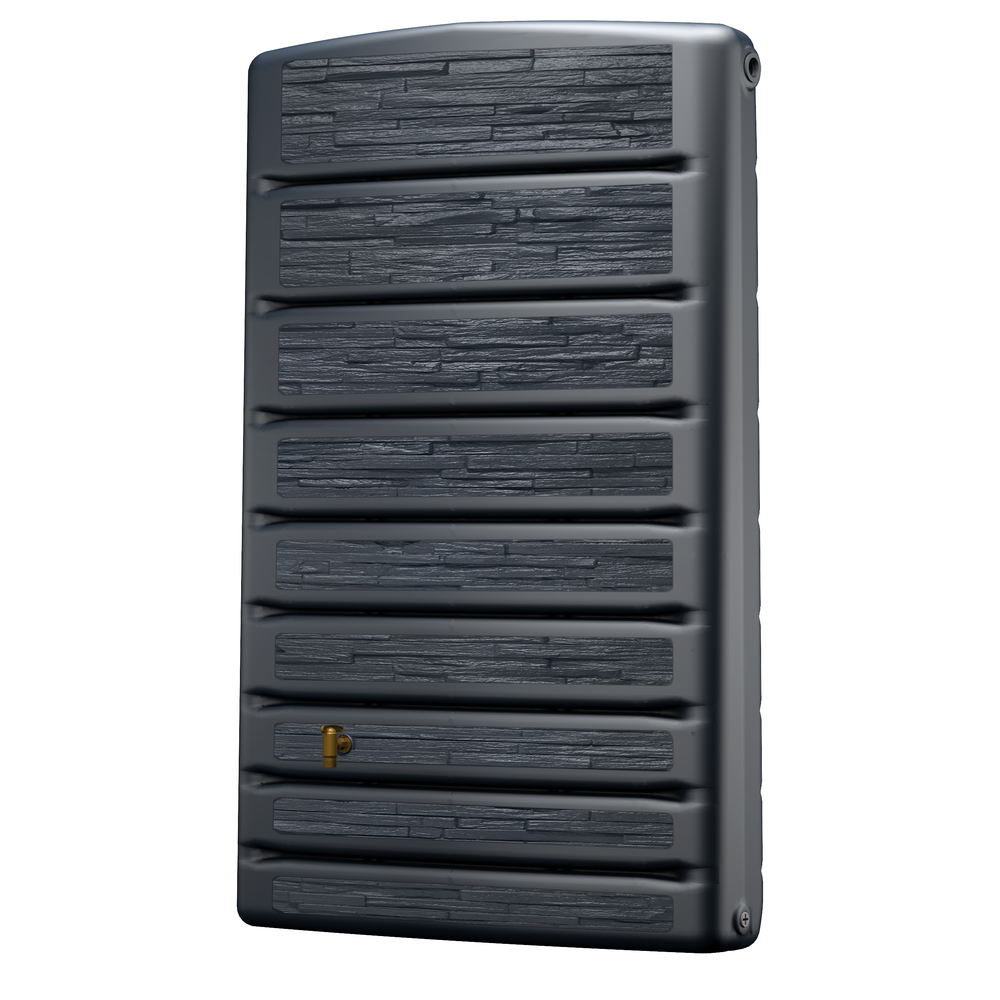 Cuve murale extra slim stone 400L gris