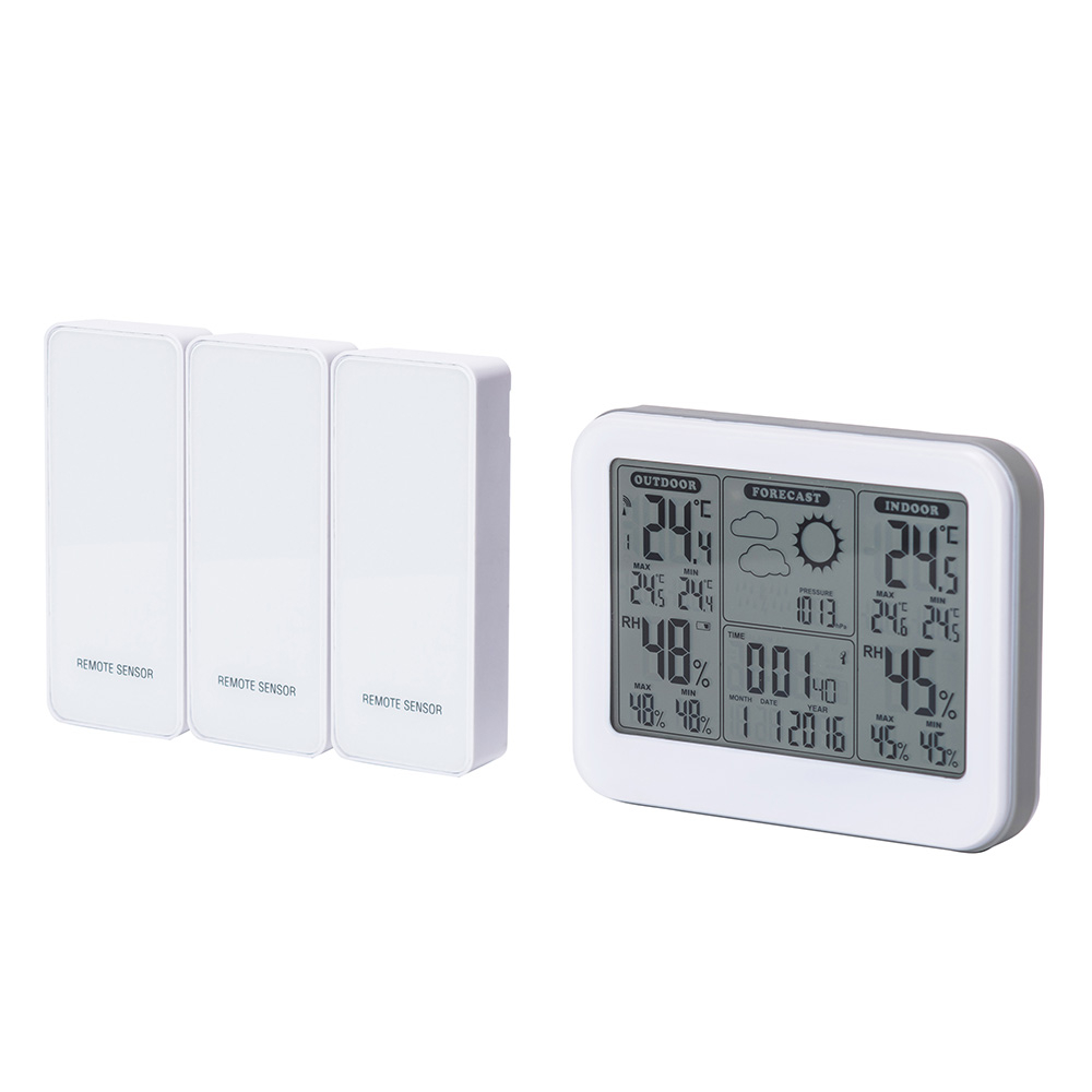 Station météo avec capteur extérieur sans fil