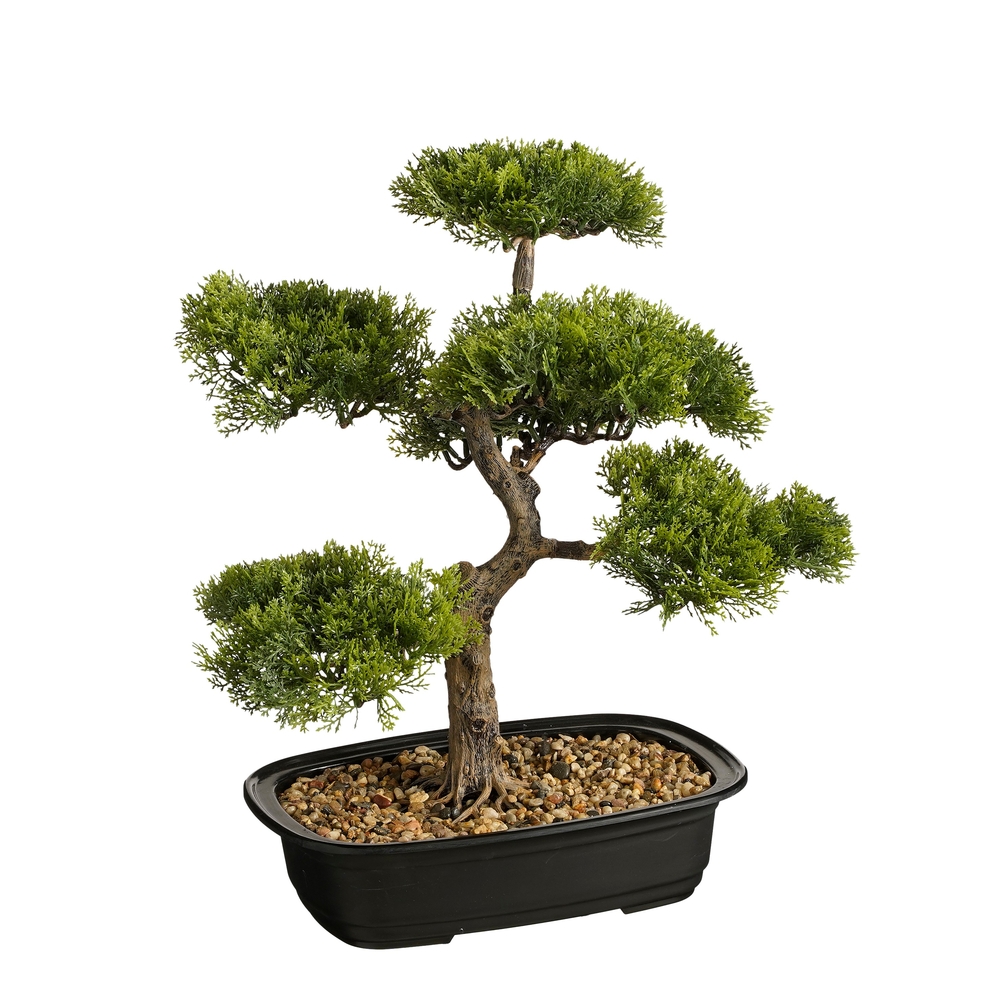 BonsaÏ artificiel en pot 28X19 H43 cm