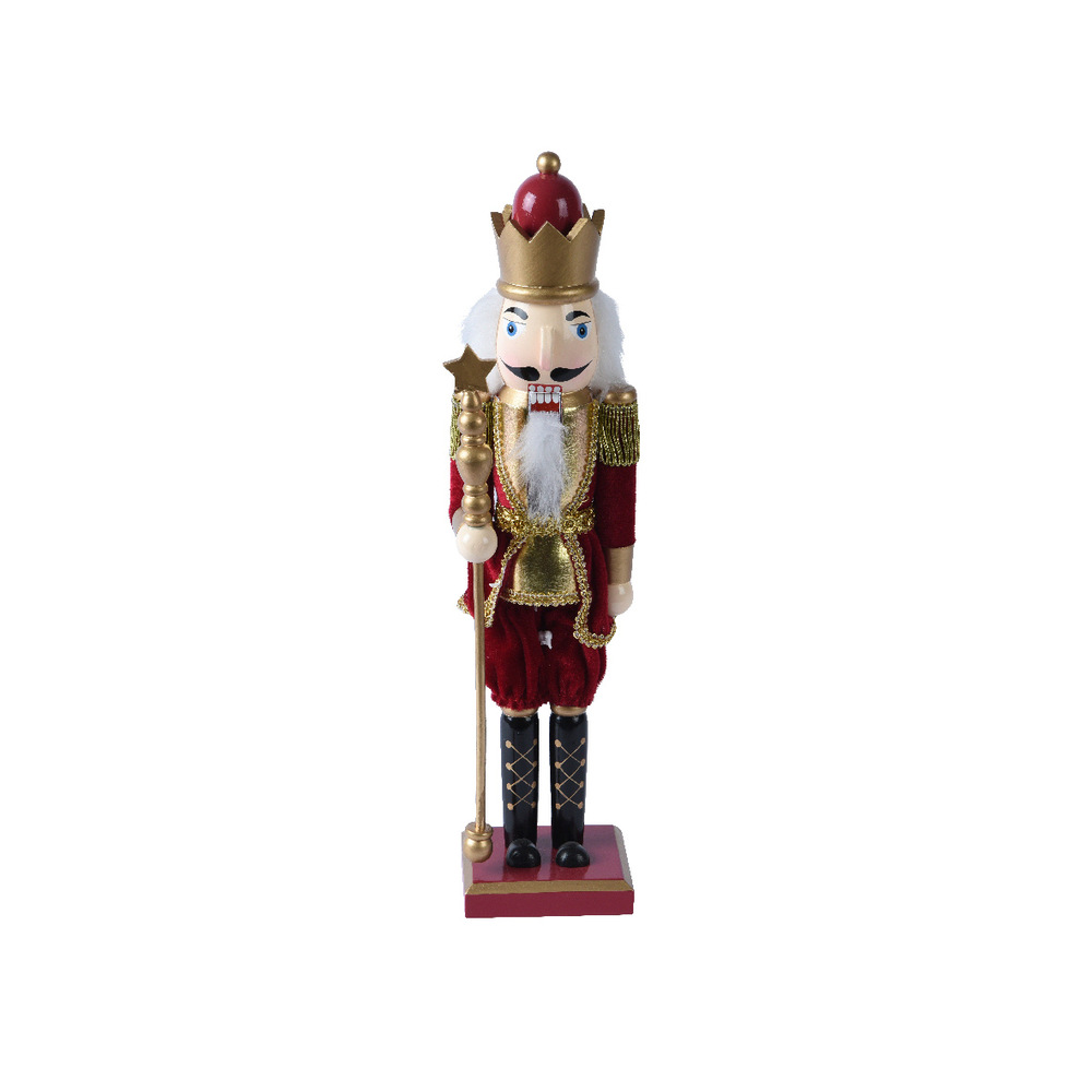 Casse-noisette en bois H. 38 cm