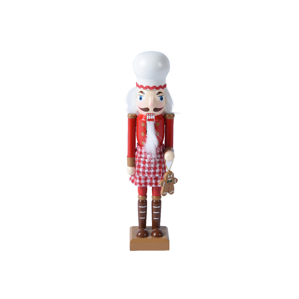 Casse-noisette en bois H. 25 cm