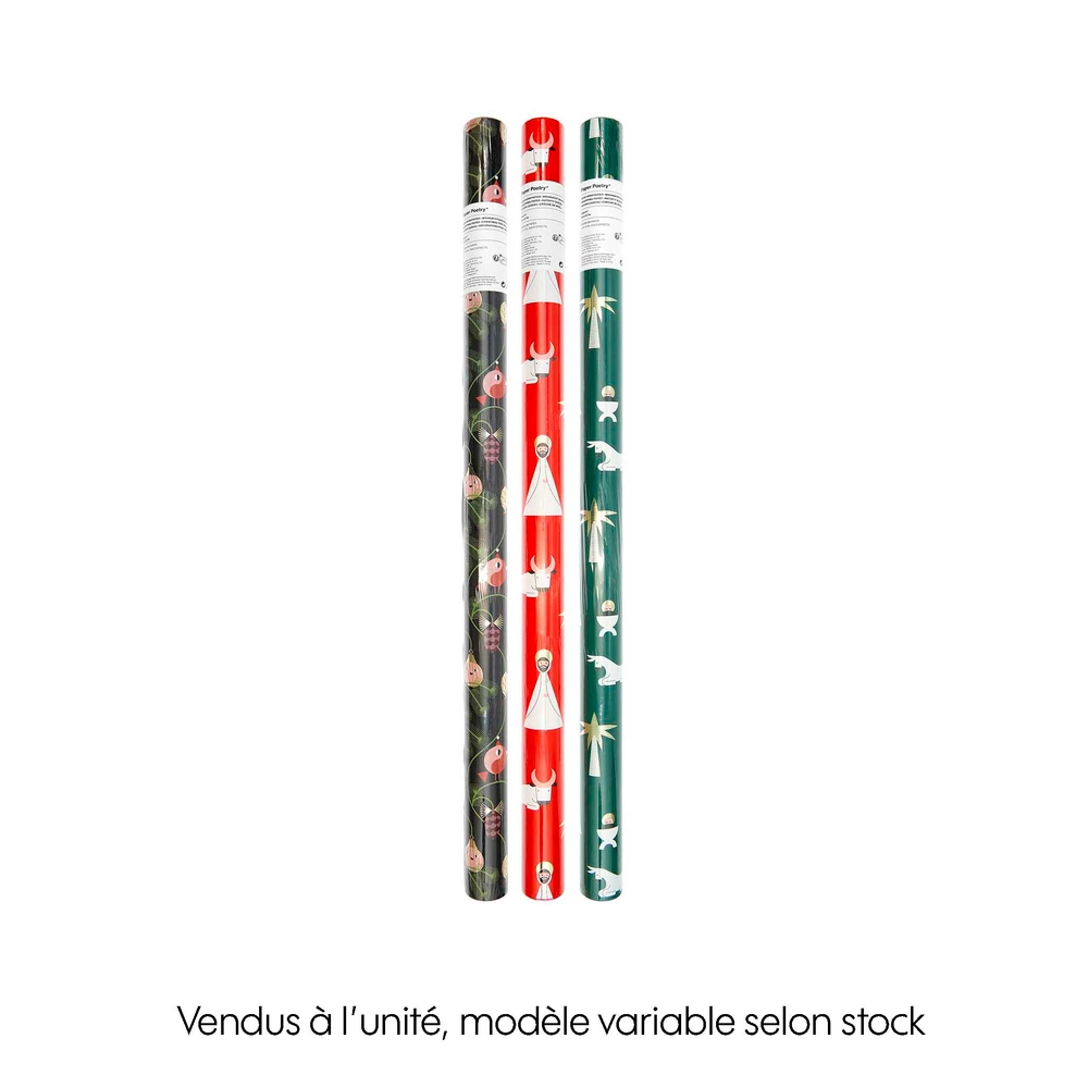 Rouleaux de papier cadeau pour Noël