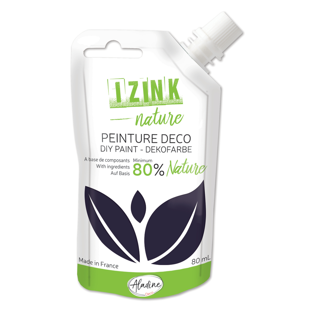 Peinture Acrylique Izink Nature Noir Ebene 80ml
