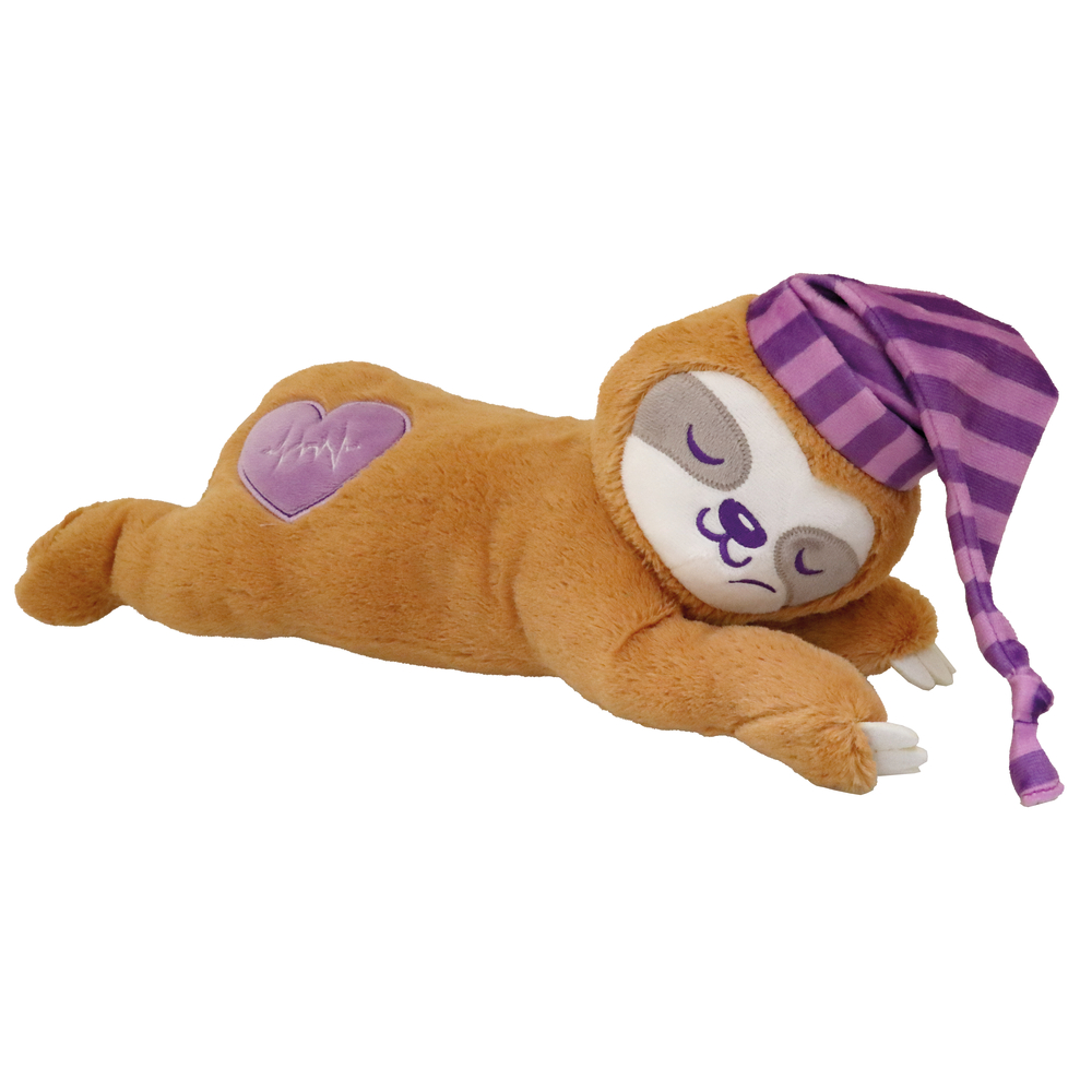 Jouet peluche paresseux Heart Beat pour chien 41cm