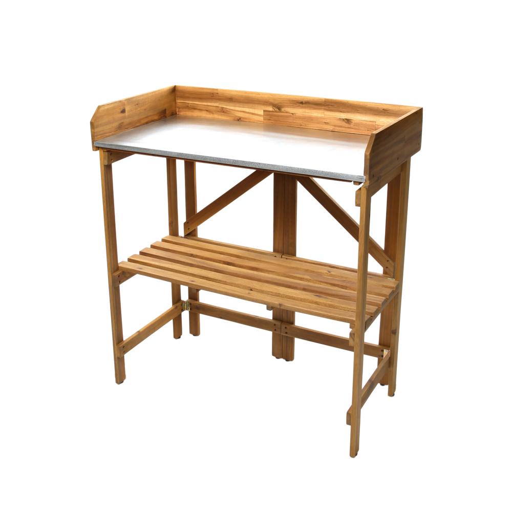 Table de rempotage pliante, en bois - 86x44xH. 91