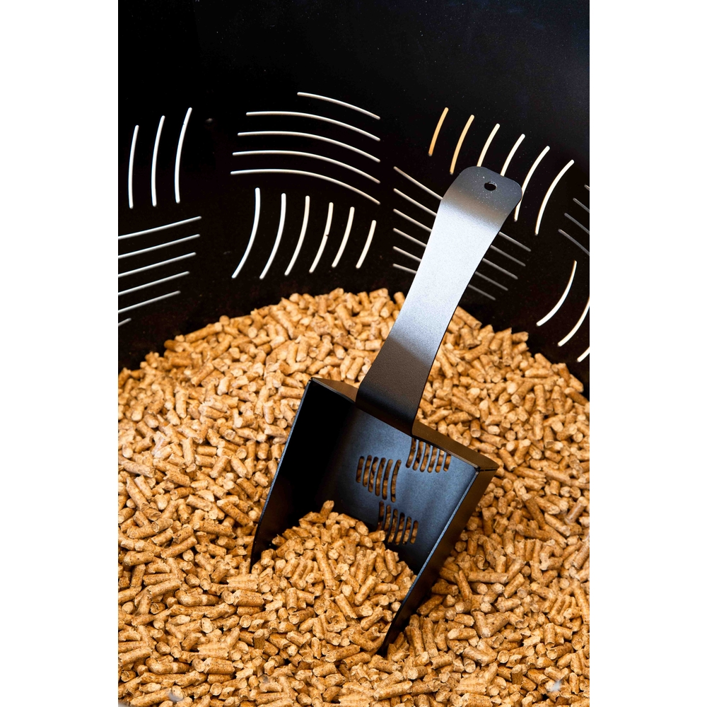 Pelle à granulés, pellets - Noir