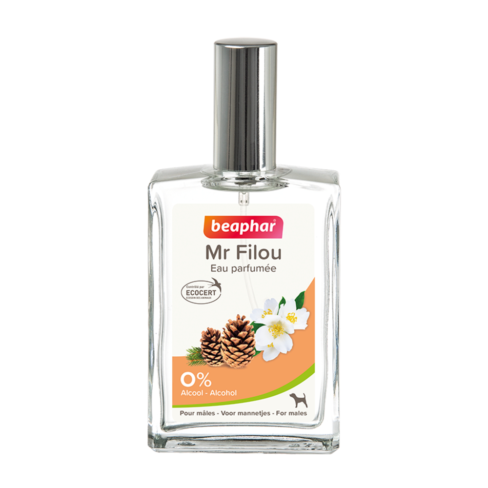 Eau parfumée Mr Filou pour chien mâle - 50 ml