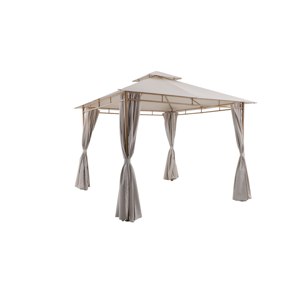 Tonnelle de jardin en acier Aurora L. 300xl. 300xH. 281cm