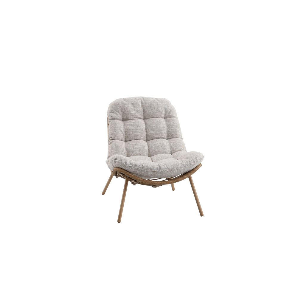 Fauteuil de détente Aurora coloris bambou