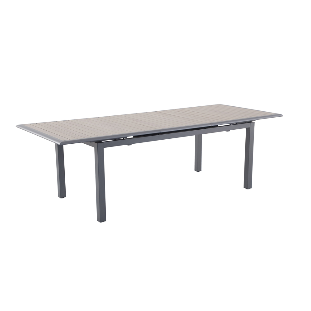 Table de jardin rectangulaire extensible ARIA liège 189/249x100xH. 76cm
