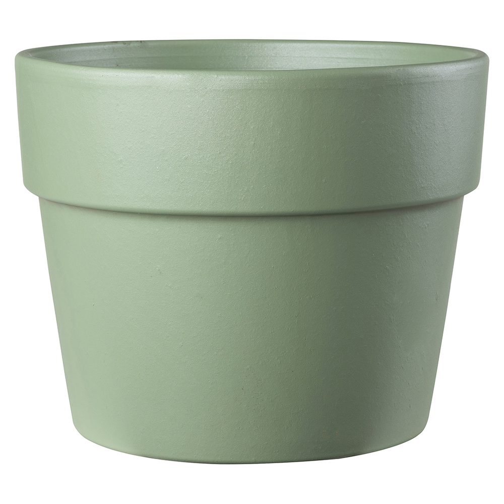 Pot Perfetto Colorama Sauge, en terre cuite - D. 24cm