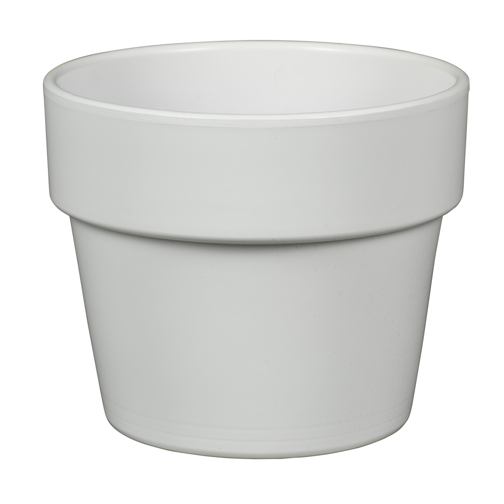 Pot Cali pour plante d'extérieur blanc - D. 28xH. 24 cm