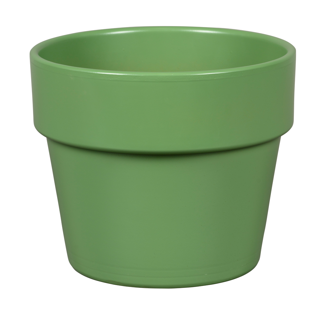 Pot Cali pour plante d'extérieur vert clair - D. 28xH. 24 cm