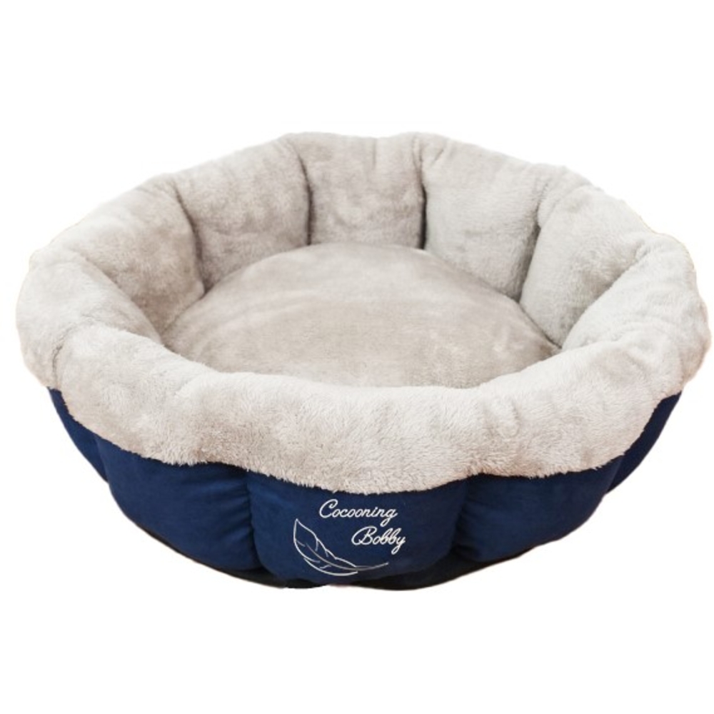 Couchage nid Feather pour chat, coloris bleu nuit - taille M