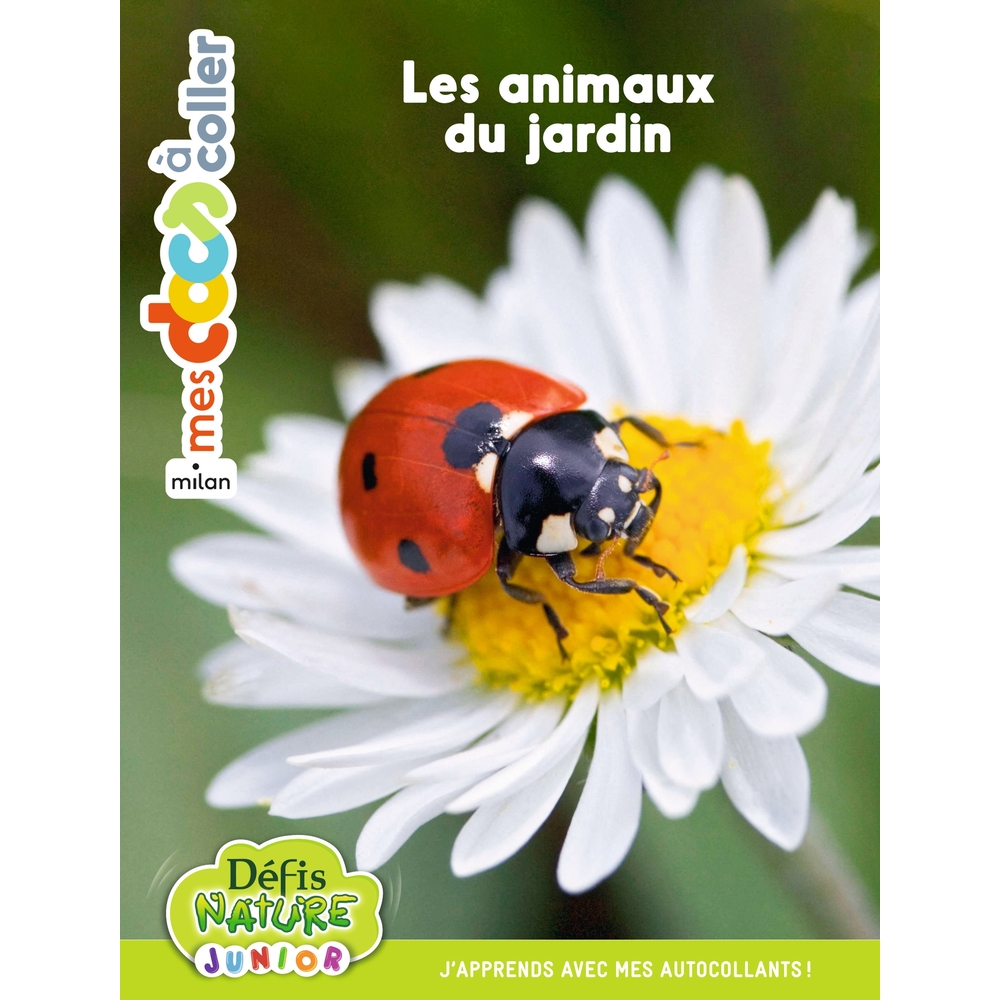 Livre pour enfant, mes docs à coller, les animaux du jardin