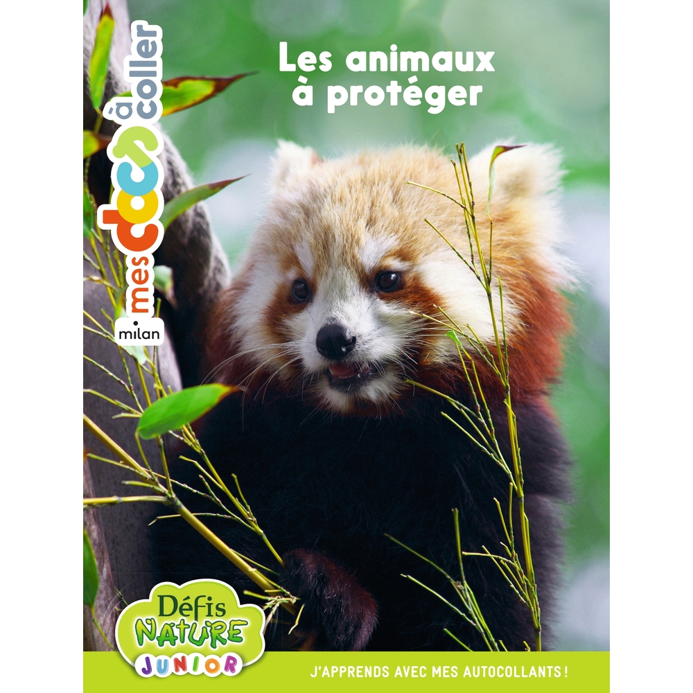 Livre pour enfant, mes docs à coller : les animaux à protéger