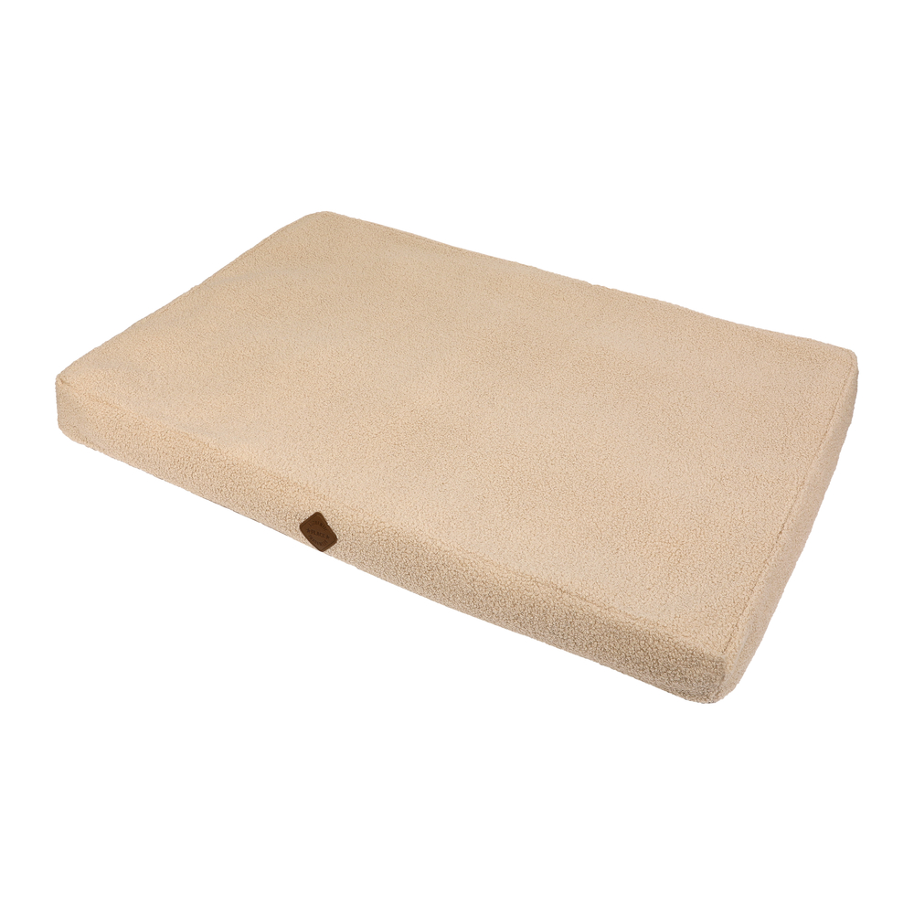 Matelas Teddy T110 déhoussable écru pour chien