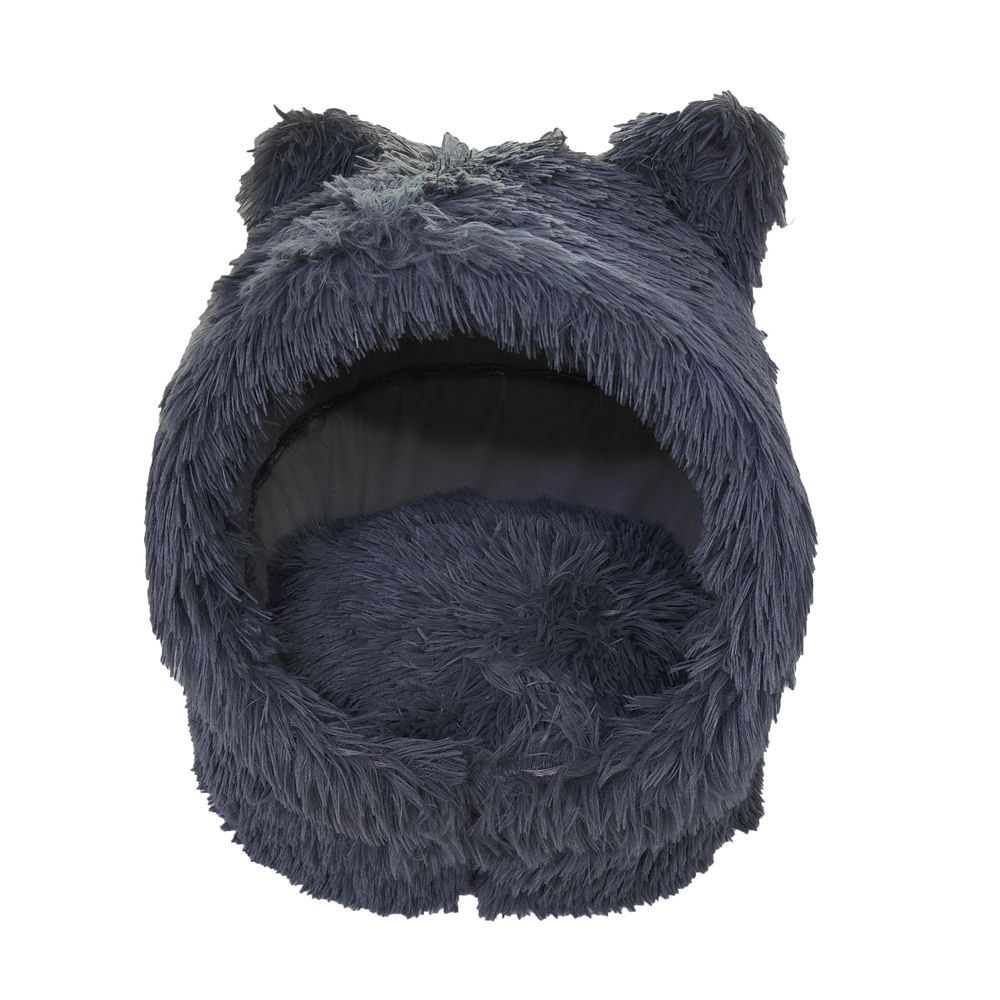 Panier Doudou Pour Chat En Forme De Grotte – Tissu Doux, Lavable, Taille M Ou L, Pour Hiver Et Intérieur