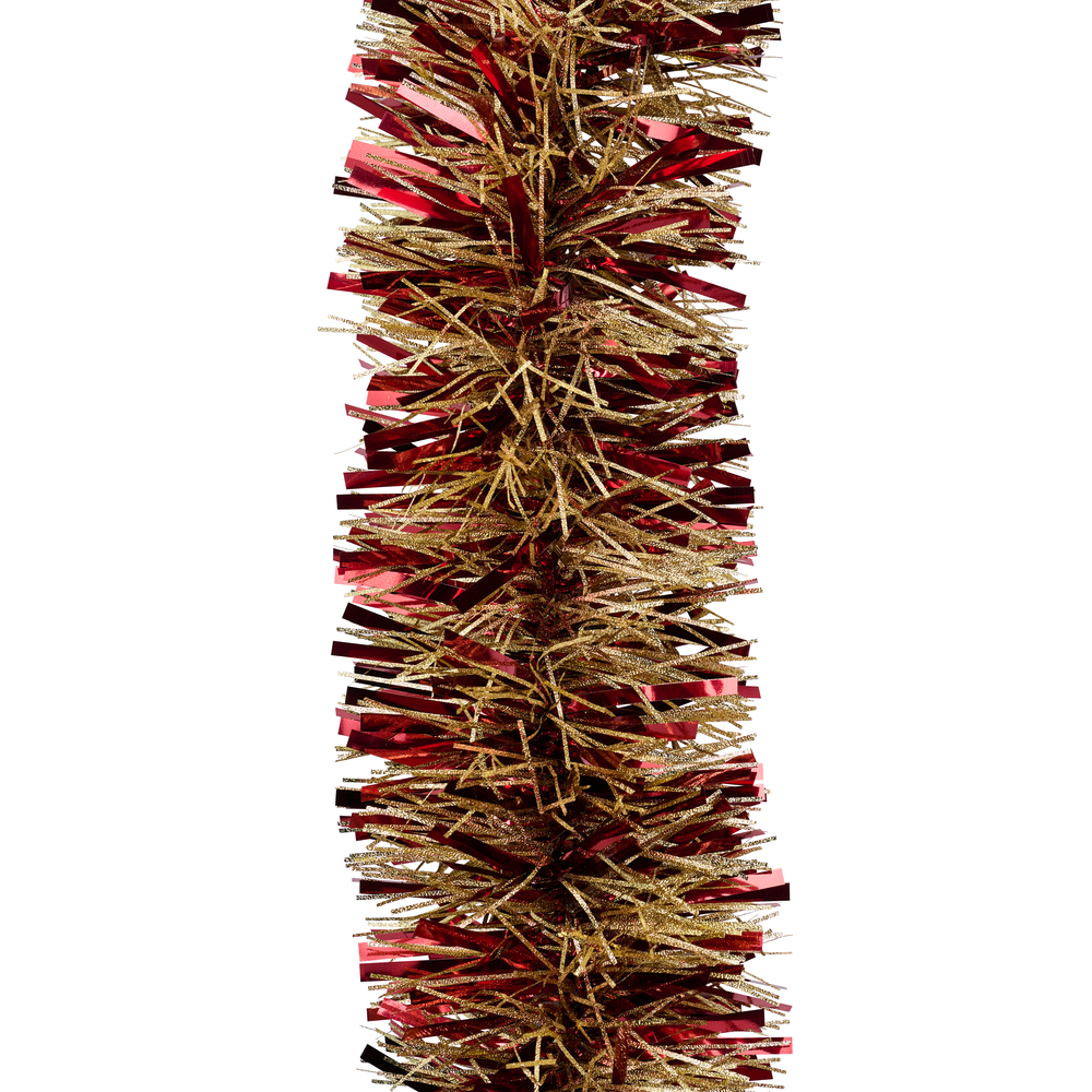 Guirlande bordeaux or L. 2m