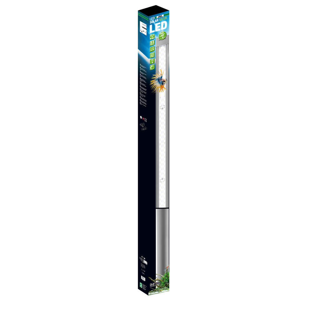 Rampe d'éclairage Led pour aquarium, Solar Natur 53W - 1449 à 1500mm
