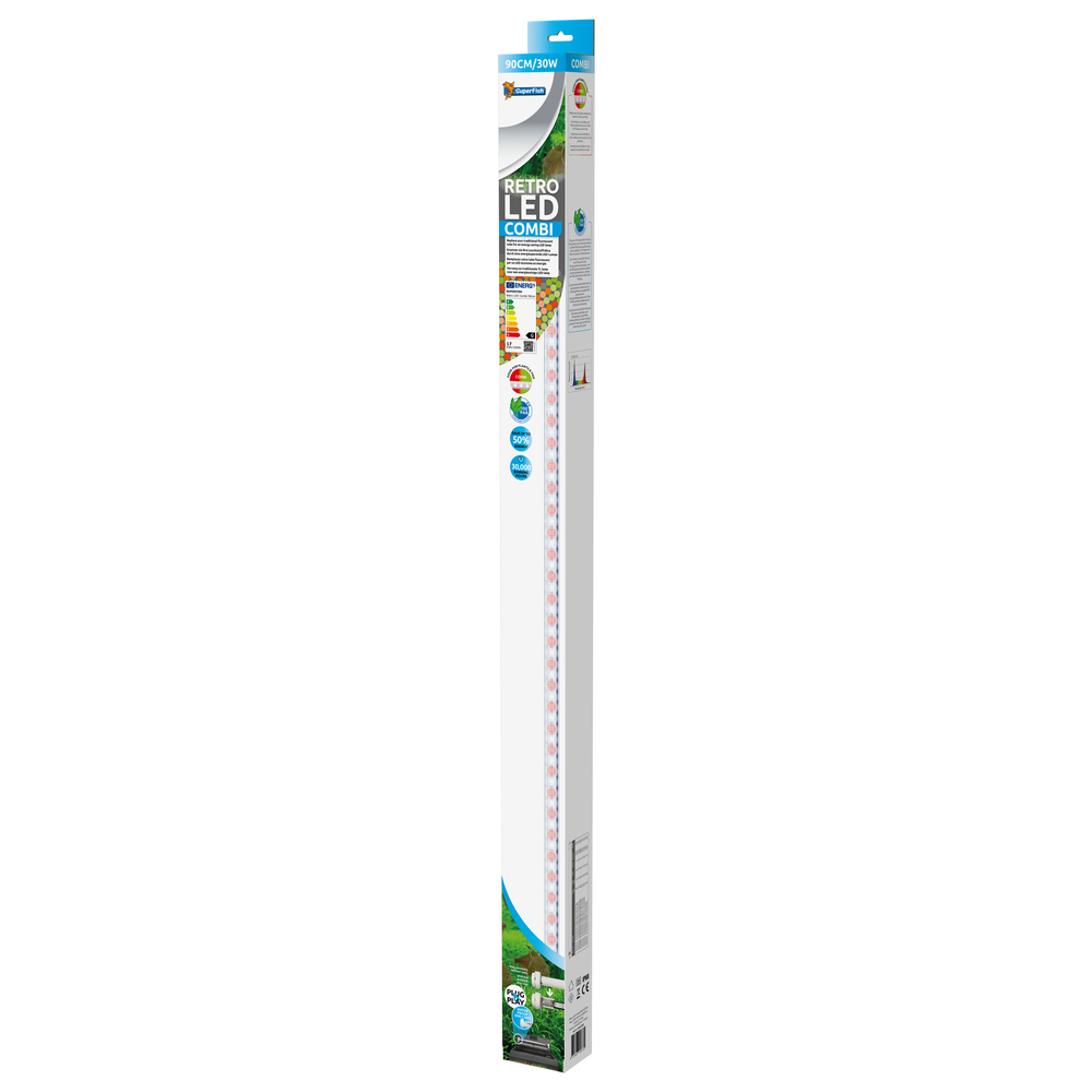 Éclairage Retro Led combi T8/T5 - 30w 90cm pour aquarium