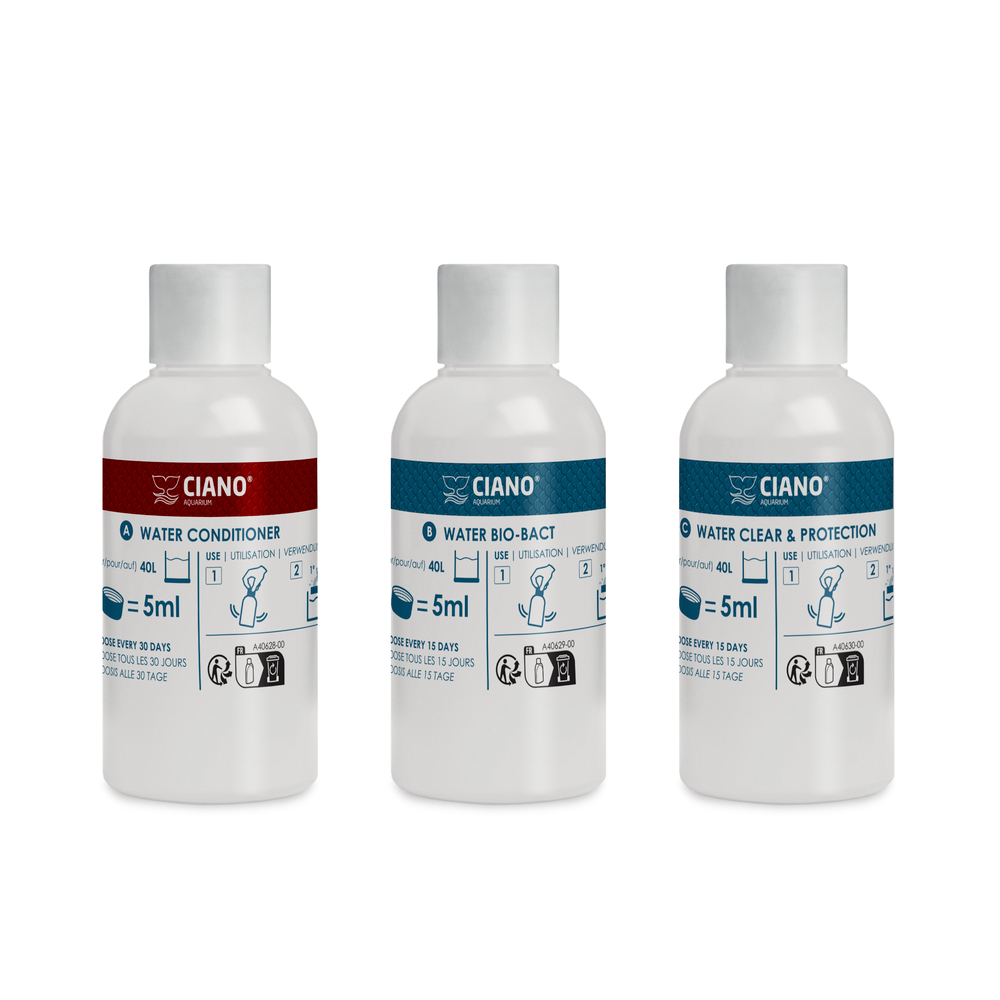 Water care - Les indispensables, pack de 3 traitement pour aquarium