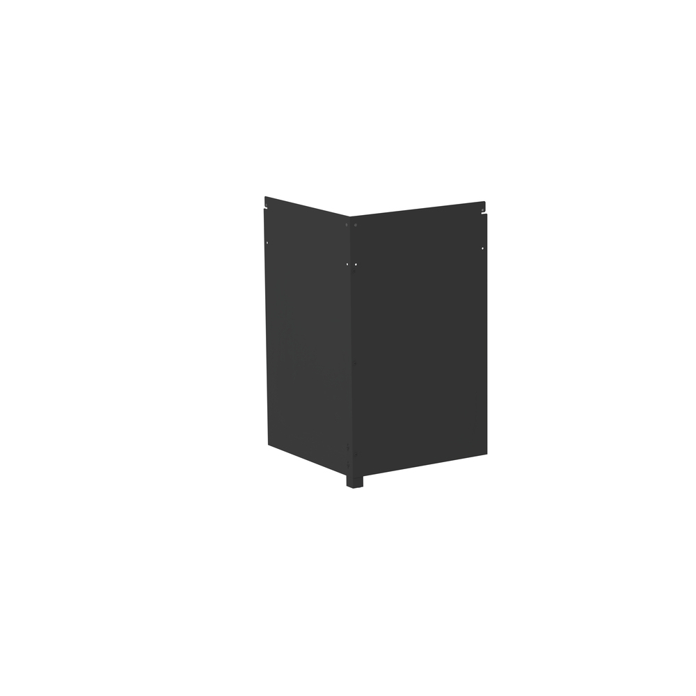 Habillage arrière angle, coloris noir