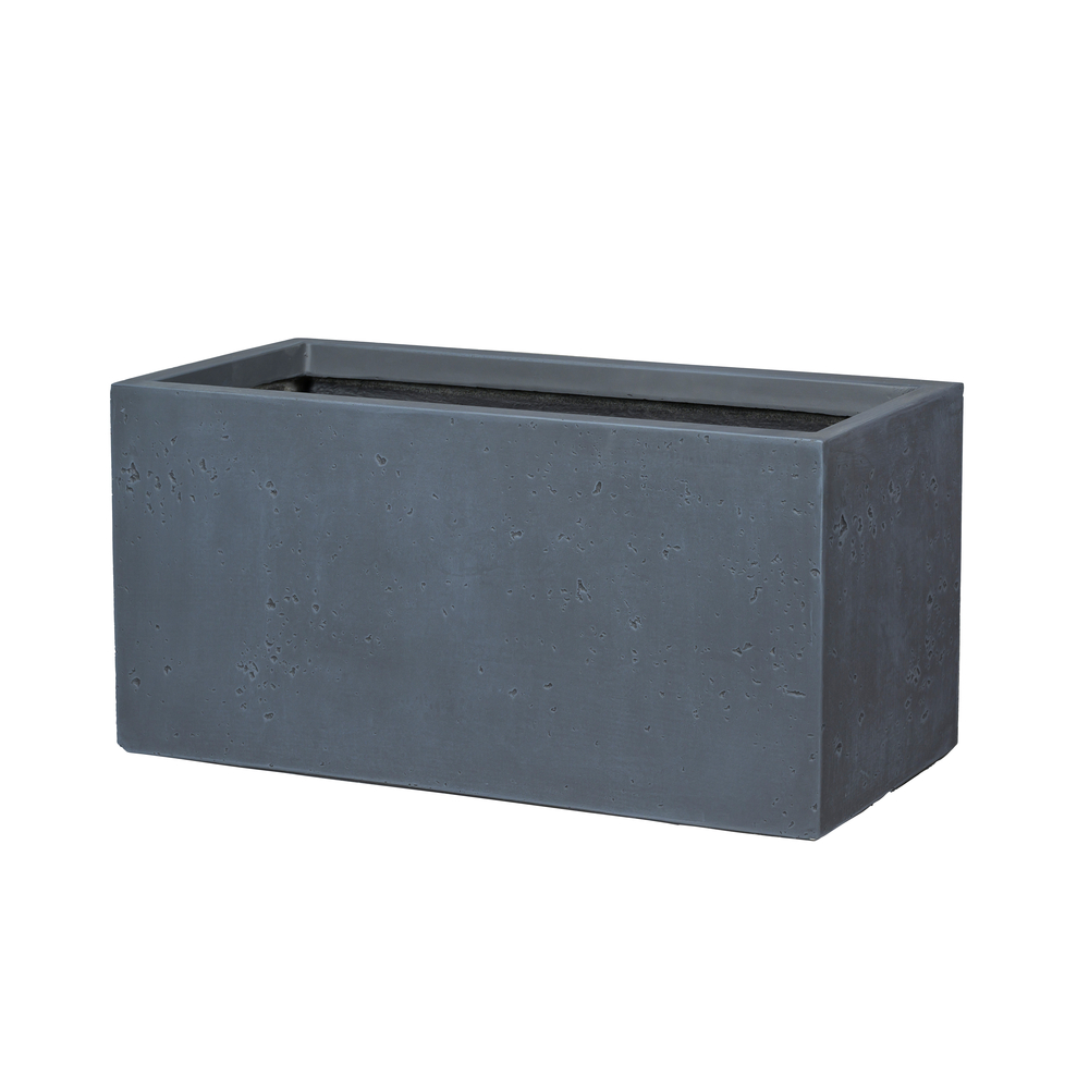 Jardinière Bac Kati anthracite - L. 100xH. 48cm