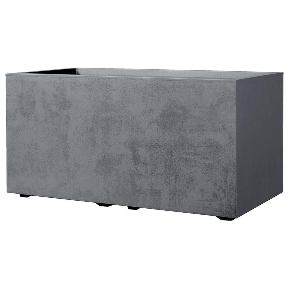 Bac muret Millennium, à réserve d'eau, coloris ashgrey - L. 79cm