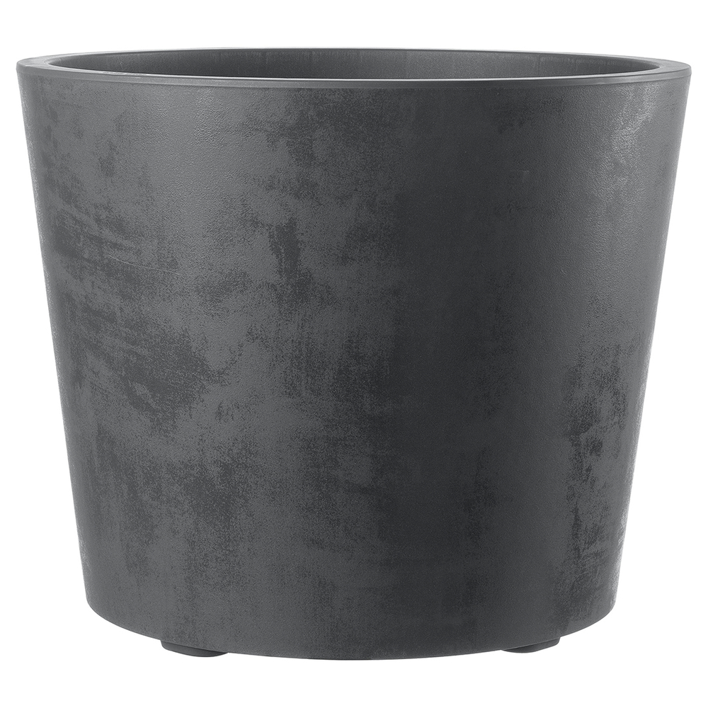 Pot Vaso Millennium, à réserve d'eau, coloris anthracite - D. 59cm