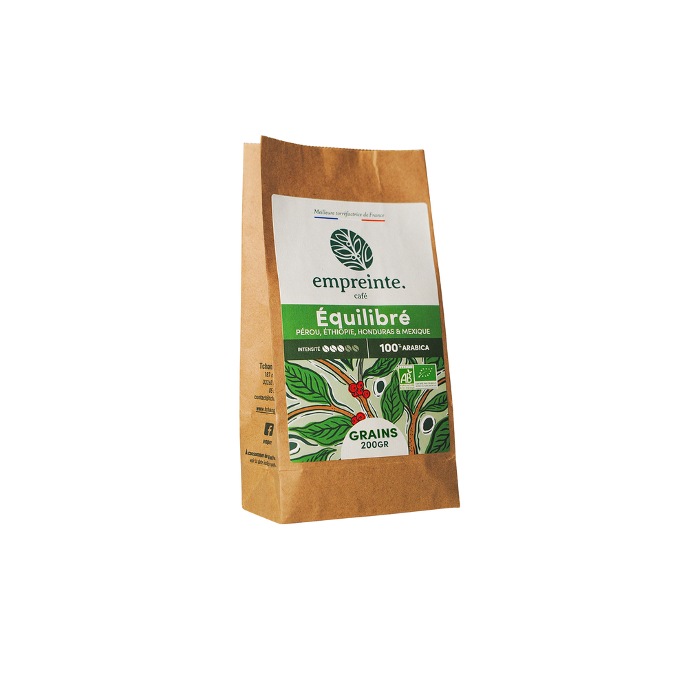 Café équilibré, grains bio 200g