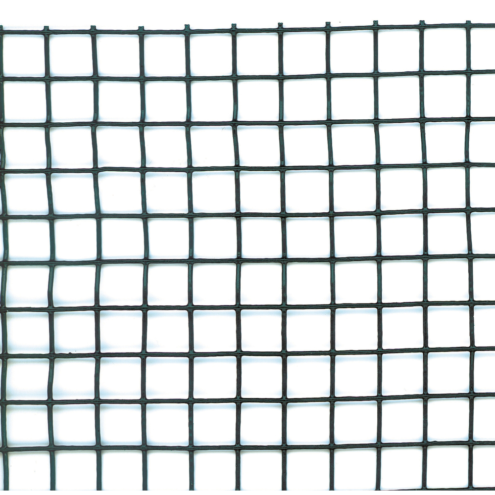 Grillage maille carrée, coloris vert (10x10mm) - 3x1m
