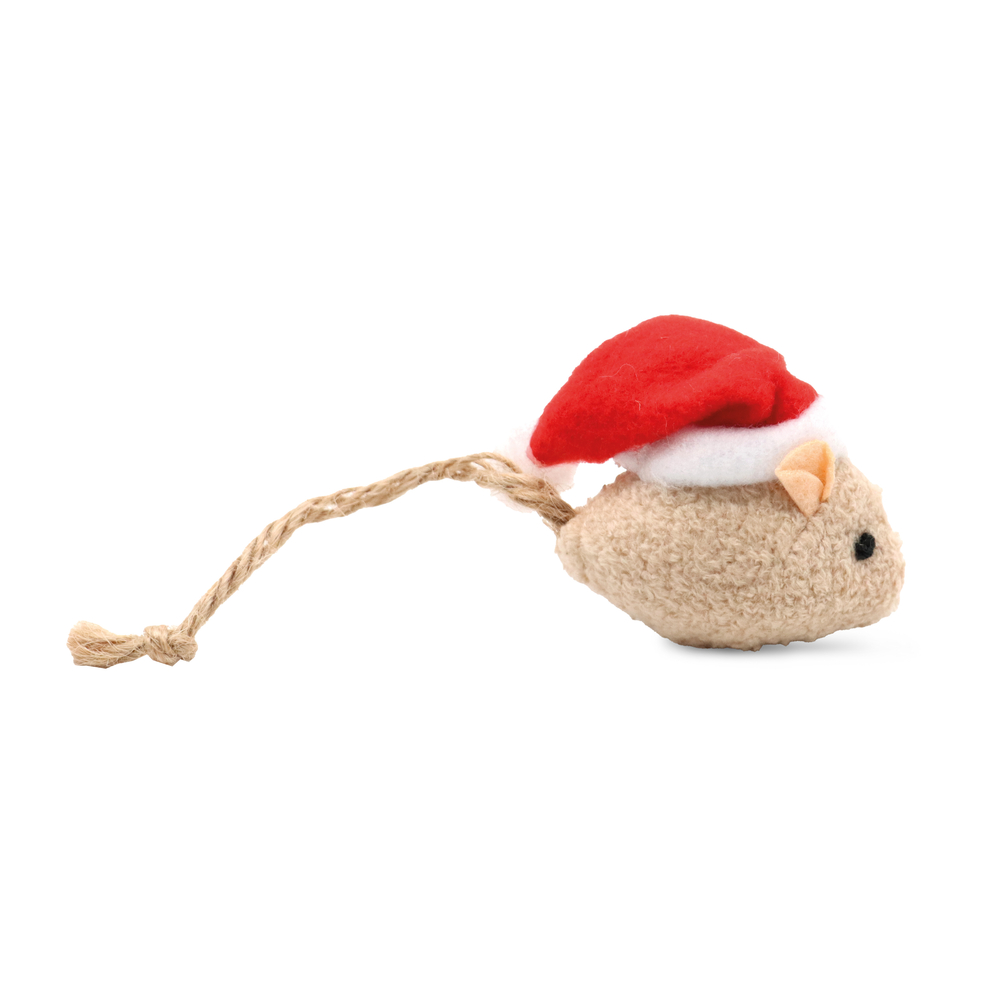 Jouet pour chat, Noël souris 11cm