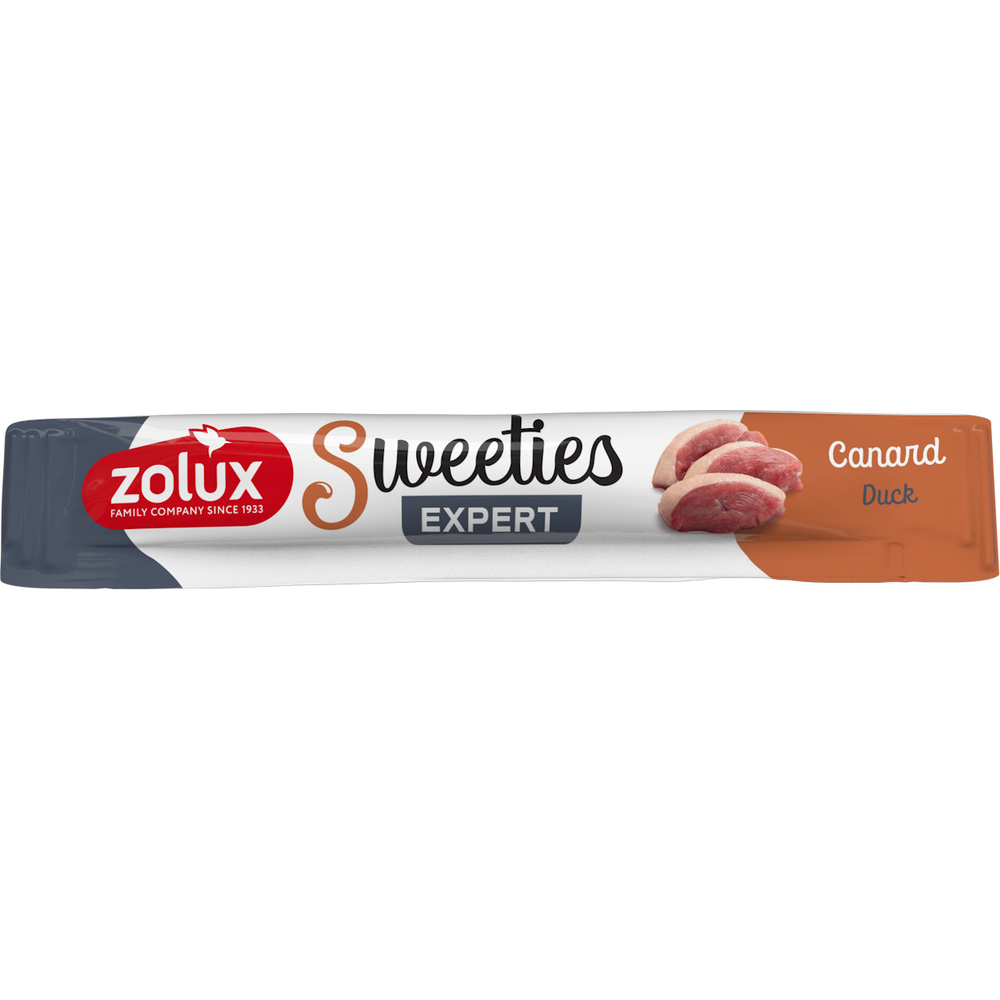 Sweeties canard, friandise pour chien : Stick 14g