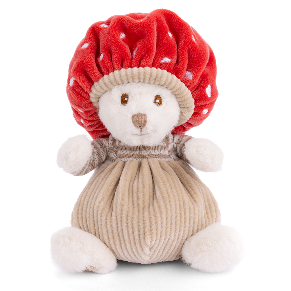 Peluche ourson 'Ziggy Mushroom', coloris mixte - H. 15cm