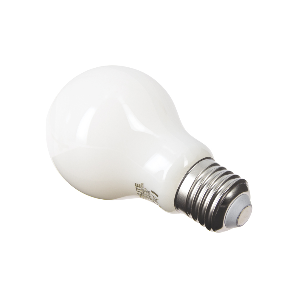 Ampoule Filament LED A60 Opaque, culot E27, 2700K, Blanc chaud
