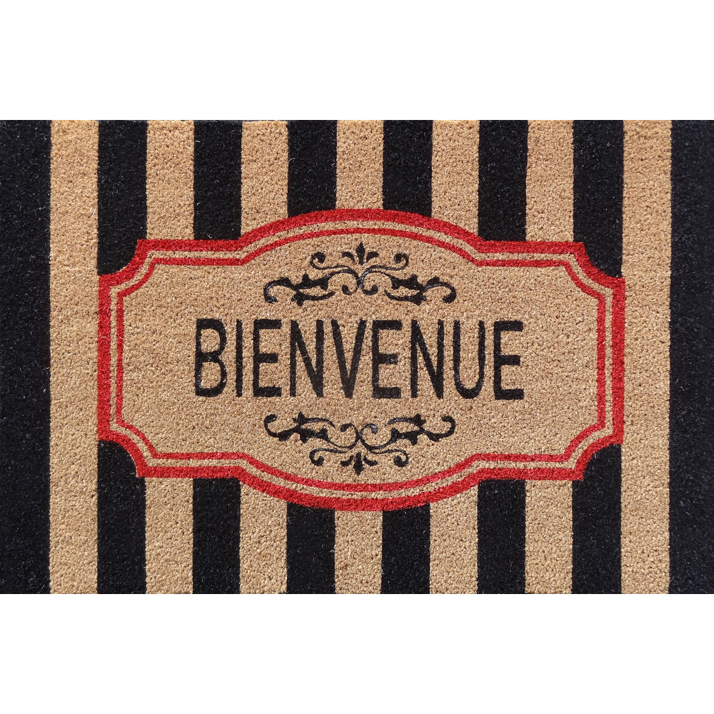 Paillasson en fibre de coco 'Chic authentique' - L. 90xl. 60cm