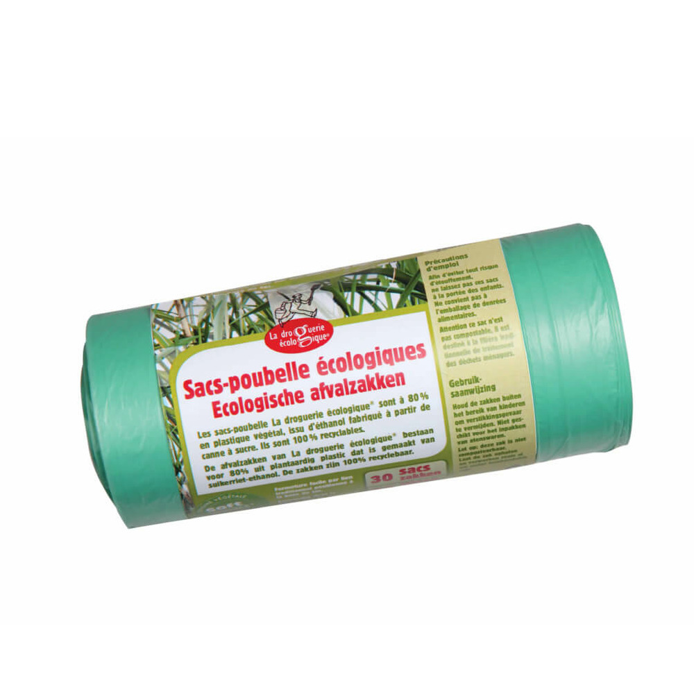 Rouleau de 10 sacs poubelle éco - 30 l