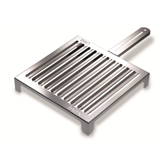 Grille de barbecue en acier inoxydable abrásame – spéciale cuisson de viande