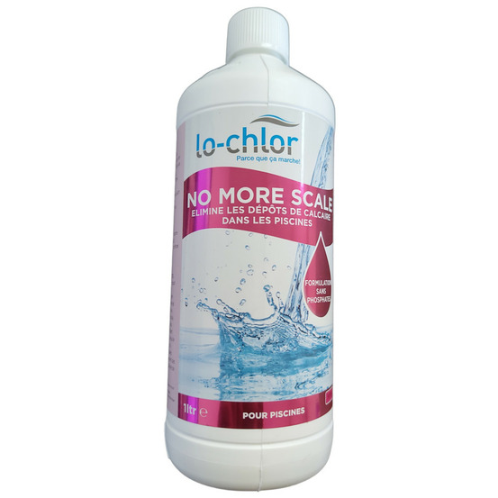 Anti calcaire pour piscine 1litre sans phosphates.