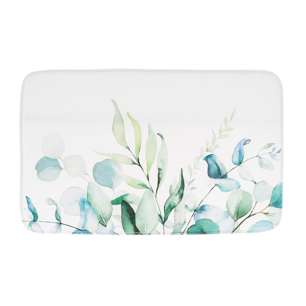 Tapis microfibre imprime 45x75 cm - aquarelle