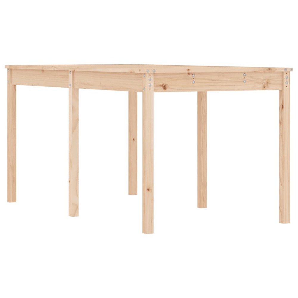 Table de jardin 159,5x82,5x76 cm bois massif de pin