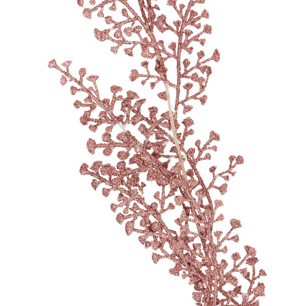 Guirlande de noël rose forme liane l 180 cm