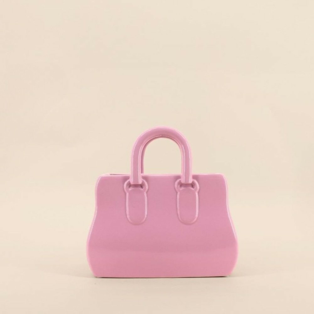 Vase sac à main en céramique, h25cm