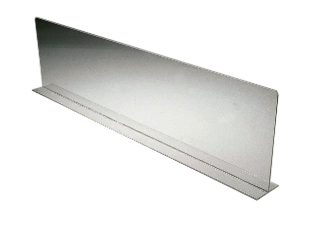 Séparation plexiglass incolore 750x200mm - l2g
