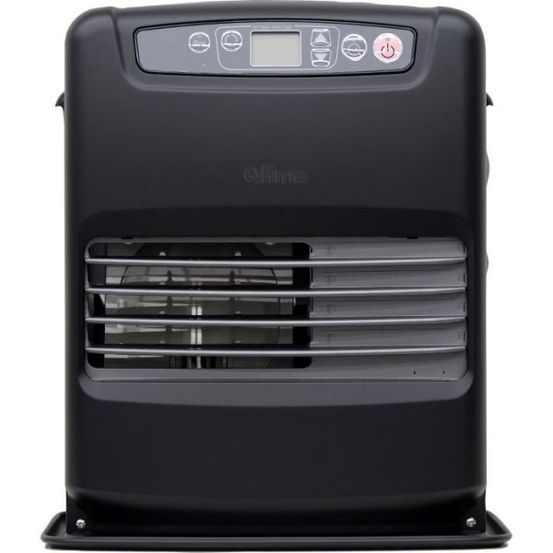 Poele a pétrole électronique - - 2500 w - réservoir de 5 l - programmable - noir