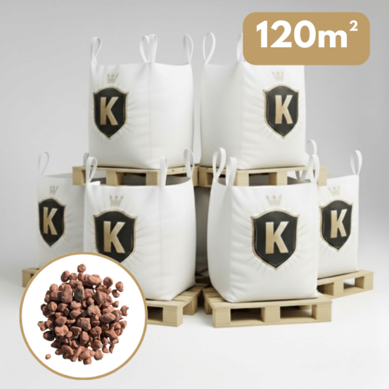 Galet marbre rose 25/40 mm – pack 6 big bag +/- 1,5t – 120 m²