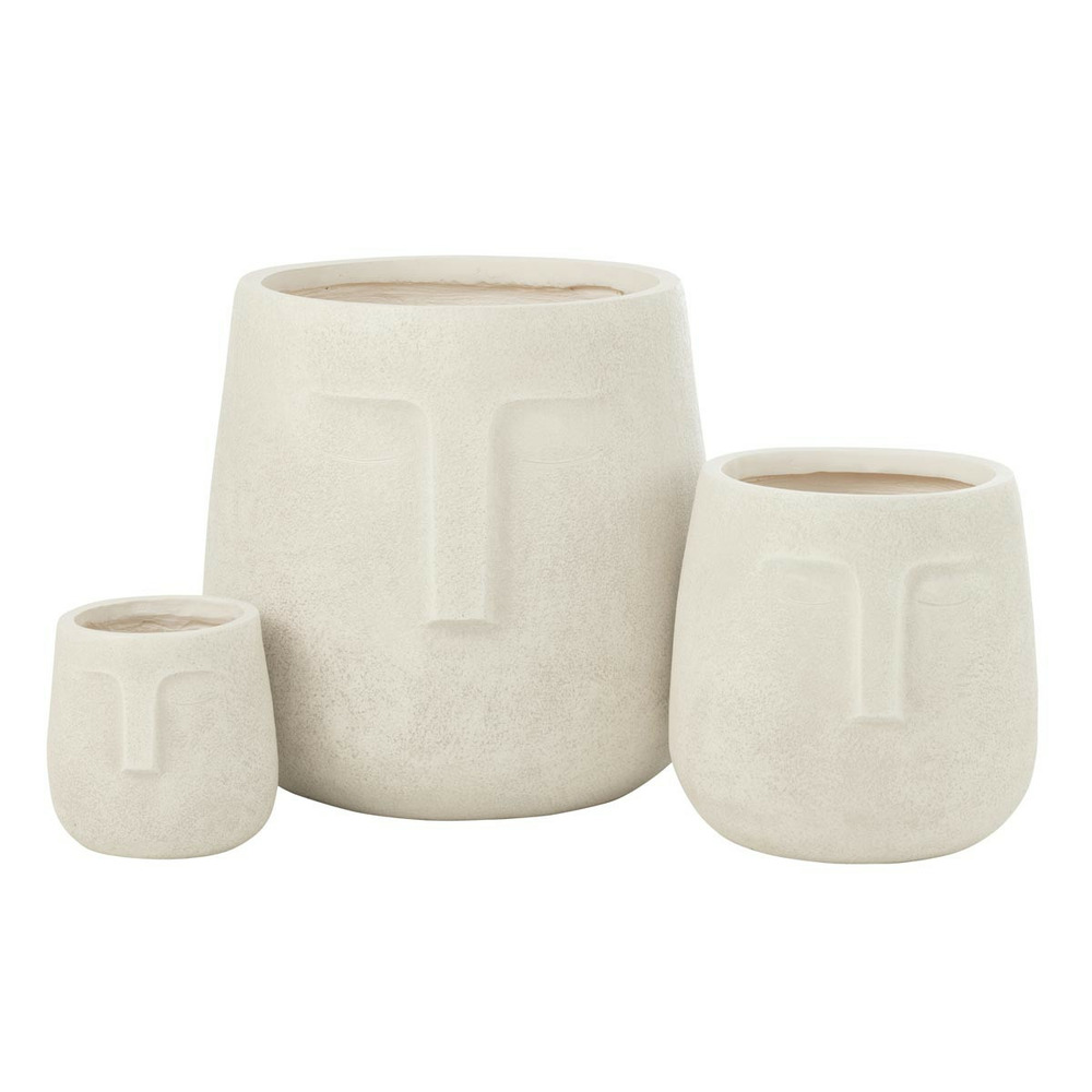 Lot de 3 cache-pots déco 